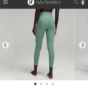 Lululemon Align High-Rise Pant 25"
Tidewater Teal 12